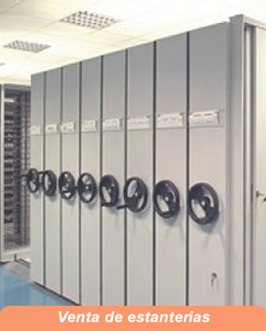 Venta de estanterias moviles y fijas